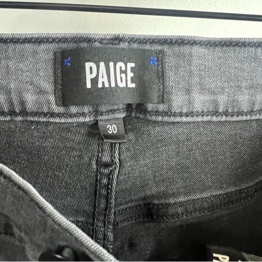 Paige Black Wash Lennox Jeans 30W - Picture 2 of 7
